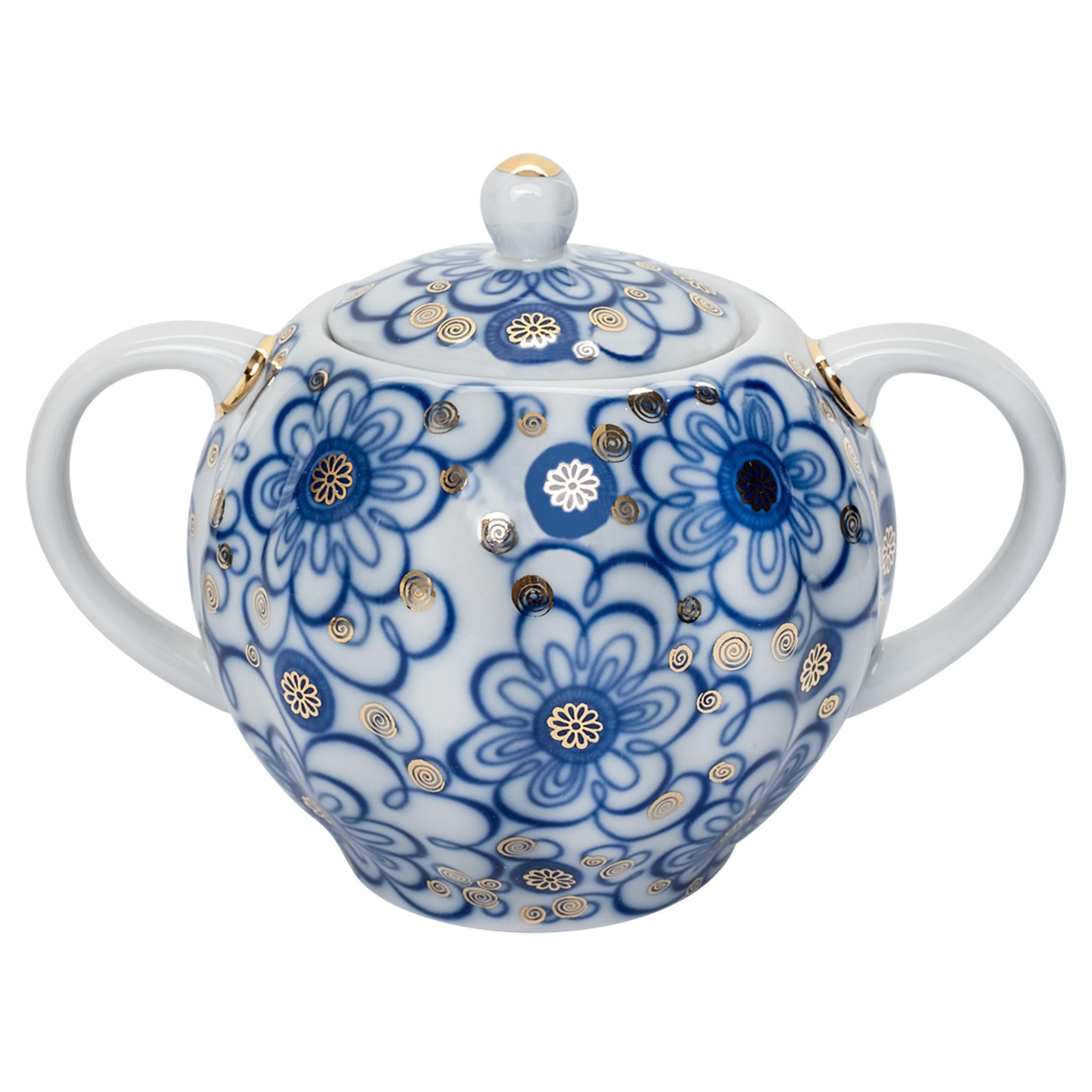 IMPERIAL PORCELAIN Şekerlik Kapaklı 450 ml Winding twig
