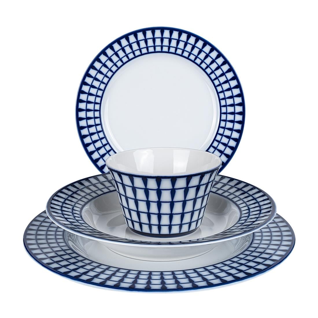 IMPERIAL PORCELAIN 24 Parça Yemek Servis Takımı Classic