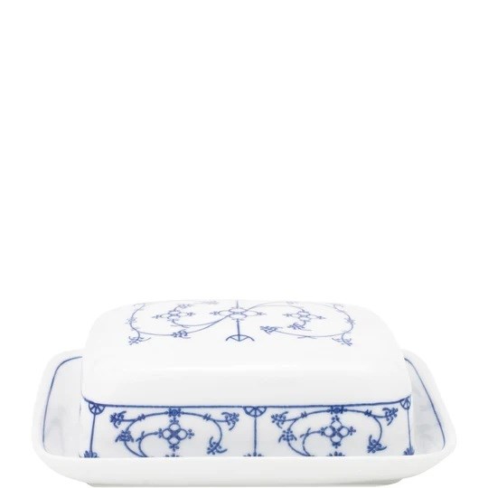 KAHLA Blue Saks Kare Tereyağı Kabı