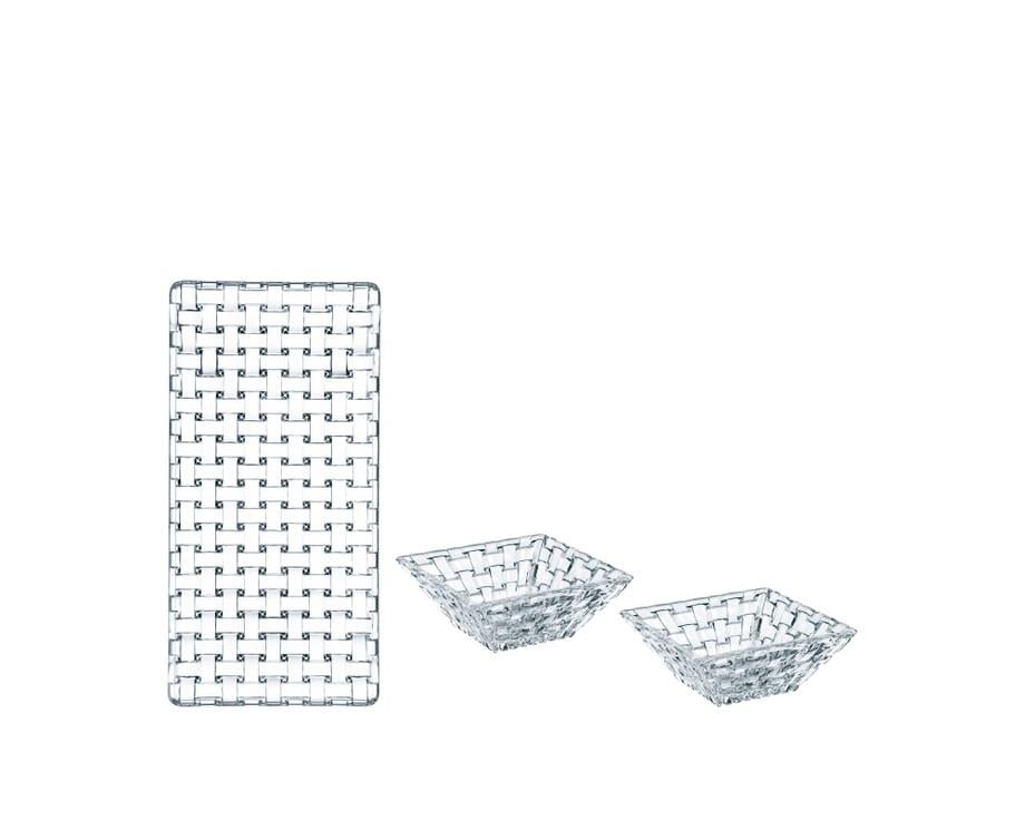 NACHTMANN 12cm Bowl & 28cm Plate Bossa Nova