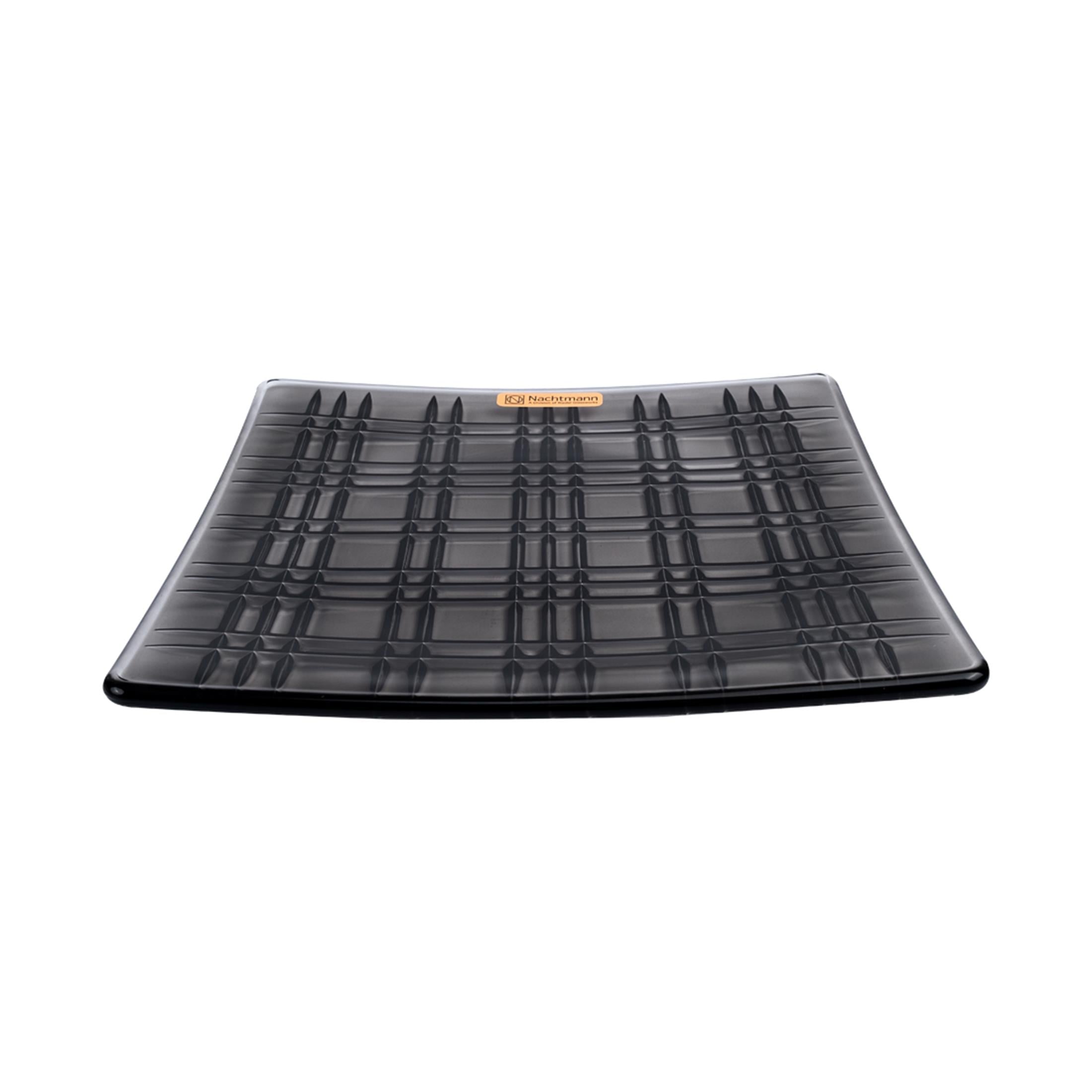 NACHTMANN Kare Tabak 21cm 2li Set Smoke Square Füme