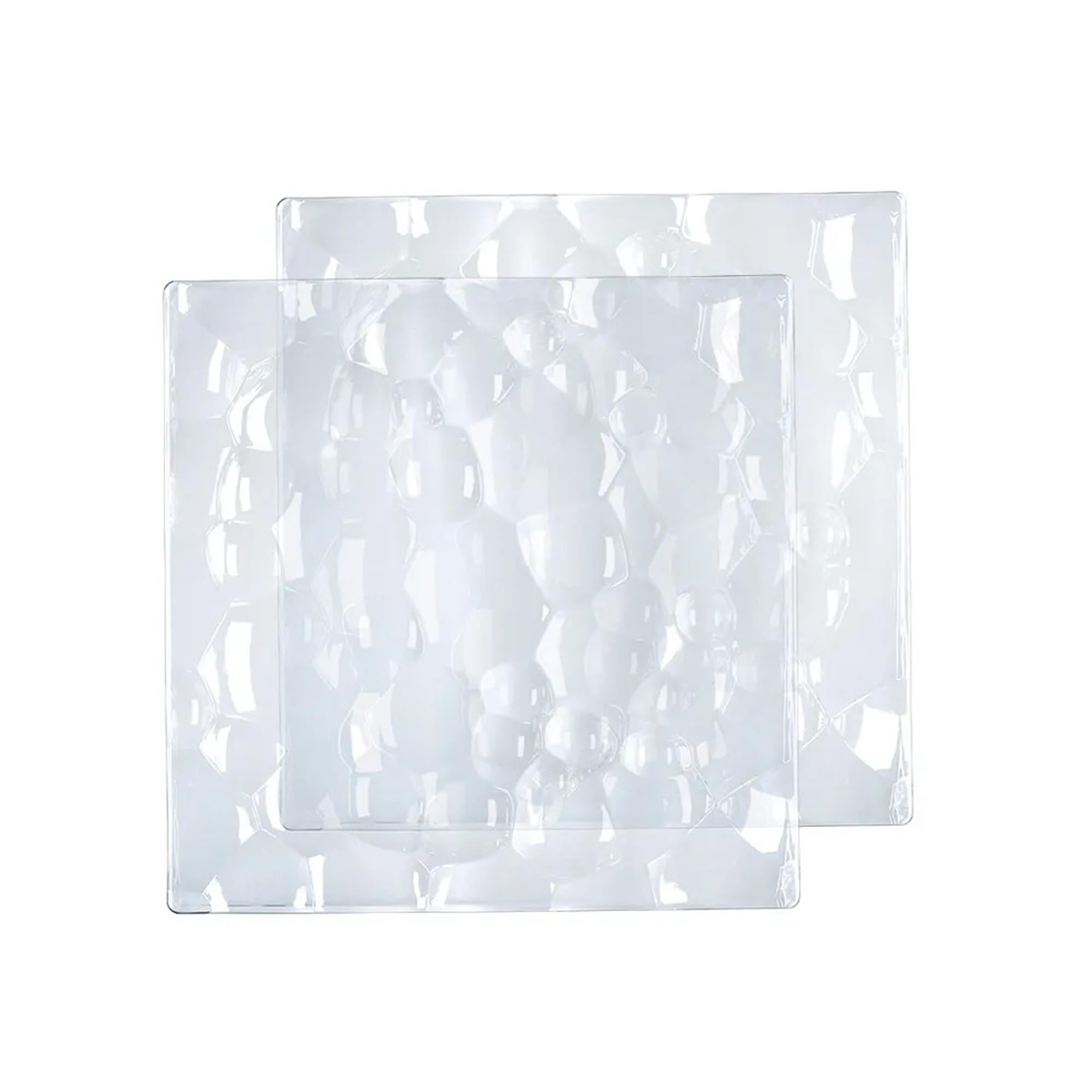 NACHTMANN Kare Tabak 21cm 2'li Set Sphere Şeffaf