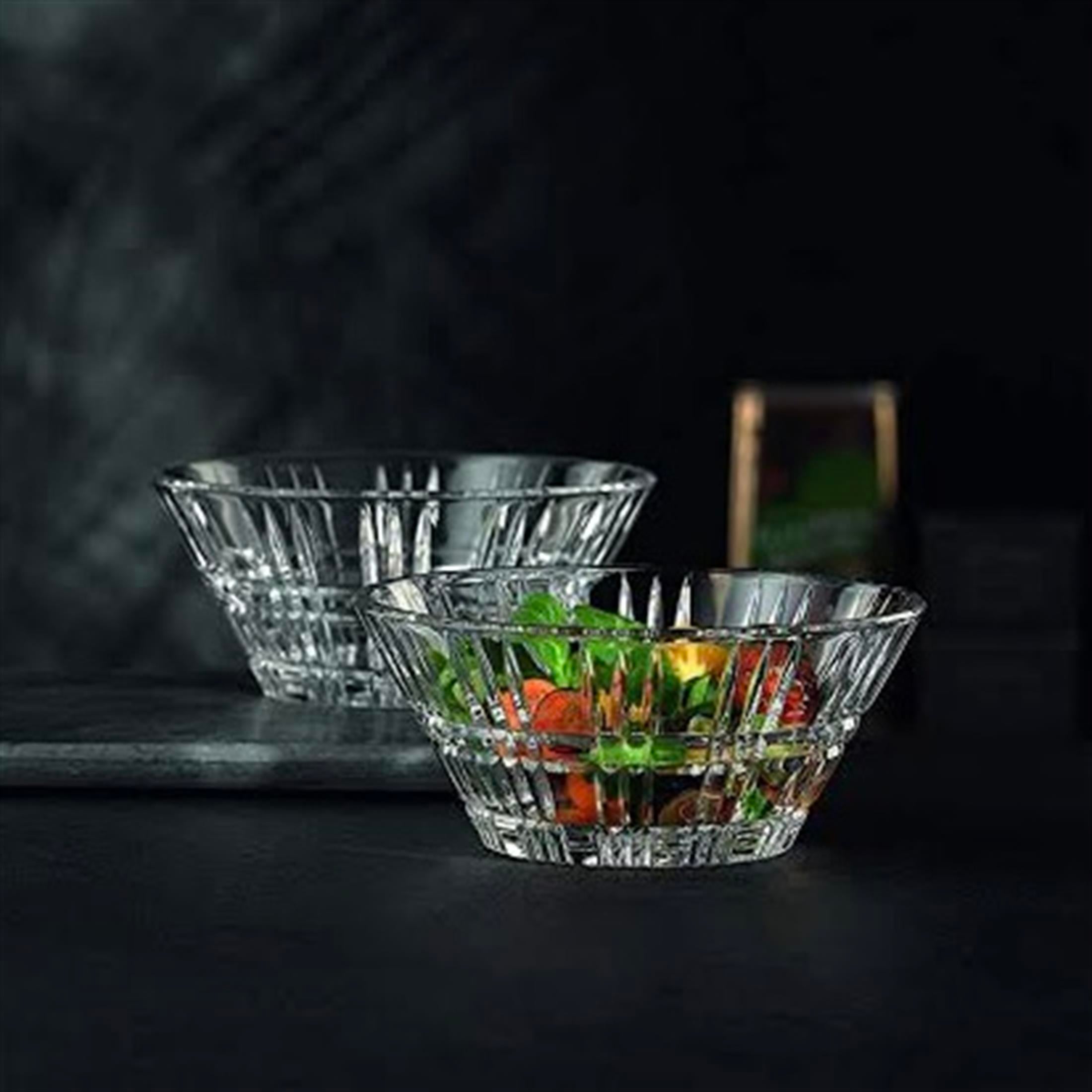 NACHTMANN Bowl 15cm Set of 2 Square Transparent