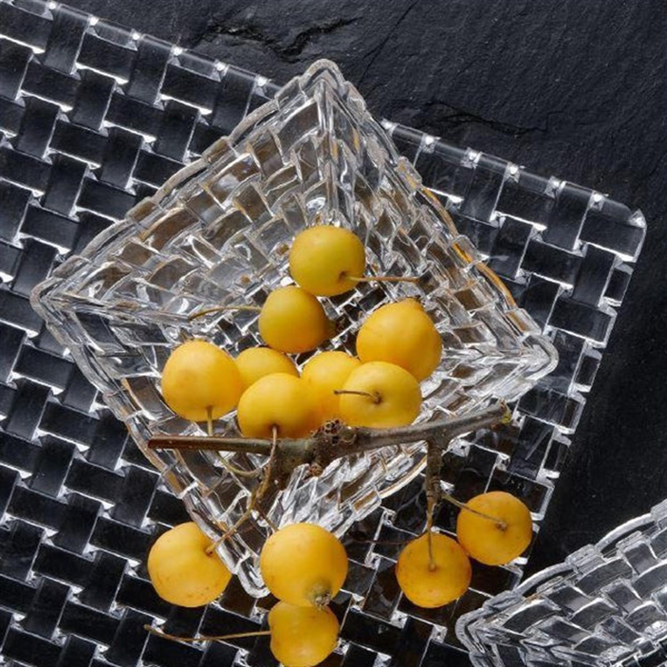 NACHTMANN Bowl Square 12cm Set of 2 Bossa Nova Transparent