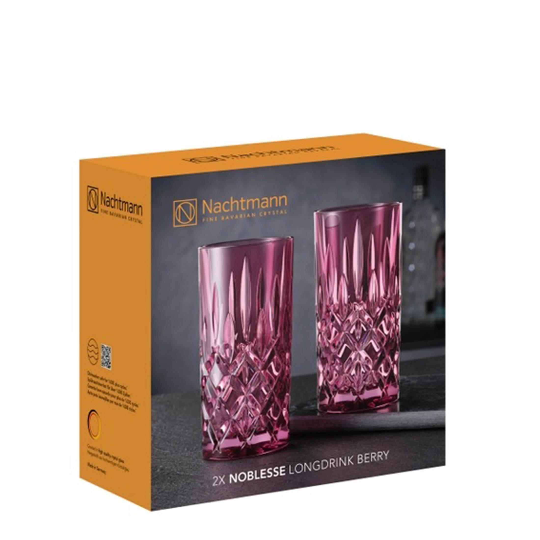 NACHTMANN Meşrubat Bardağı 2li Set Noblesse Berry