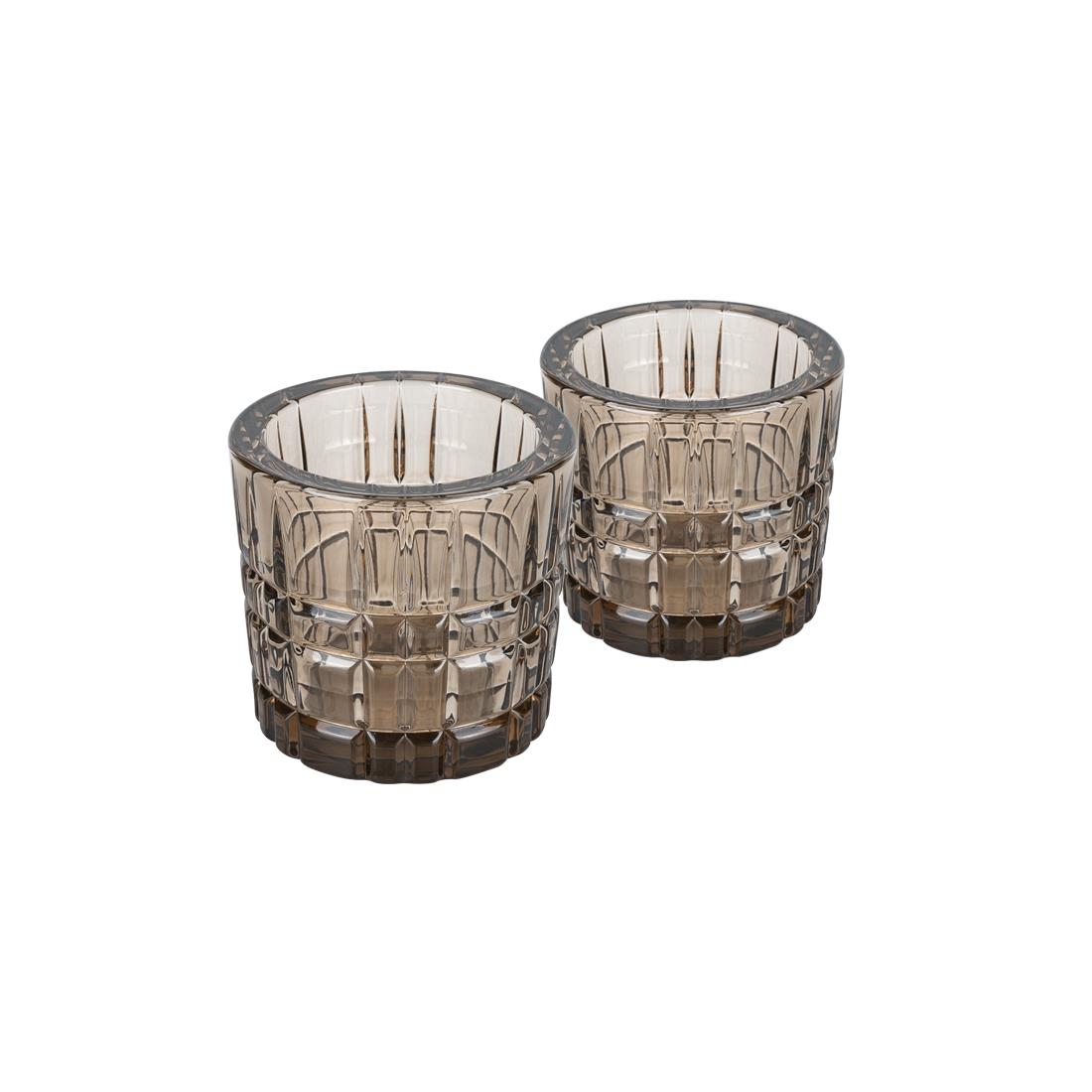 NACHTMANN Mumluk T-Light Tobacco Çiftli  Square