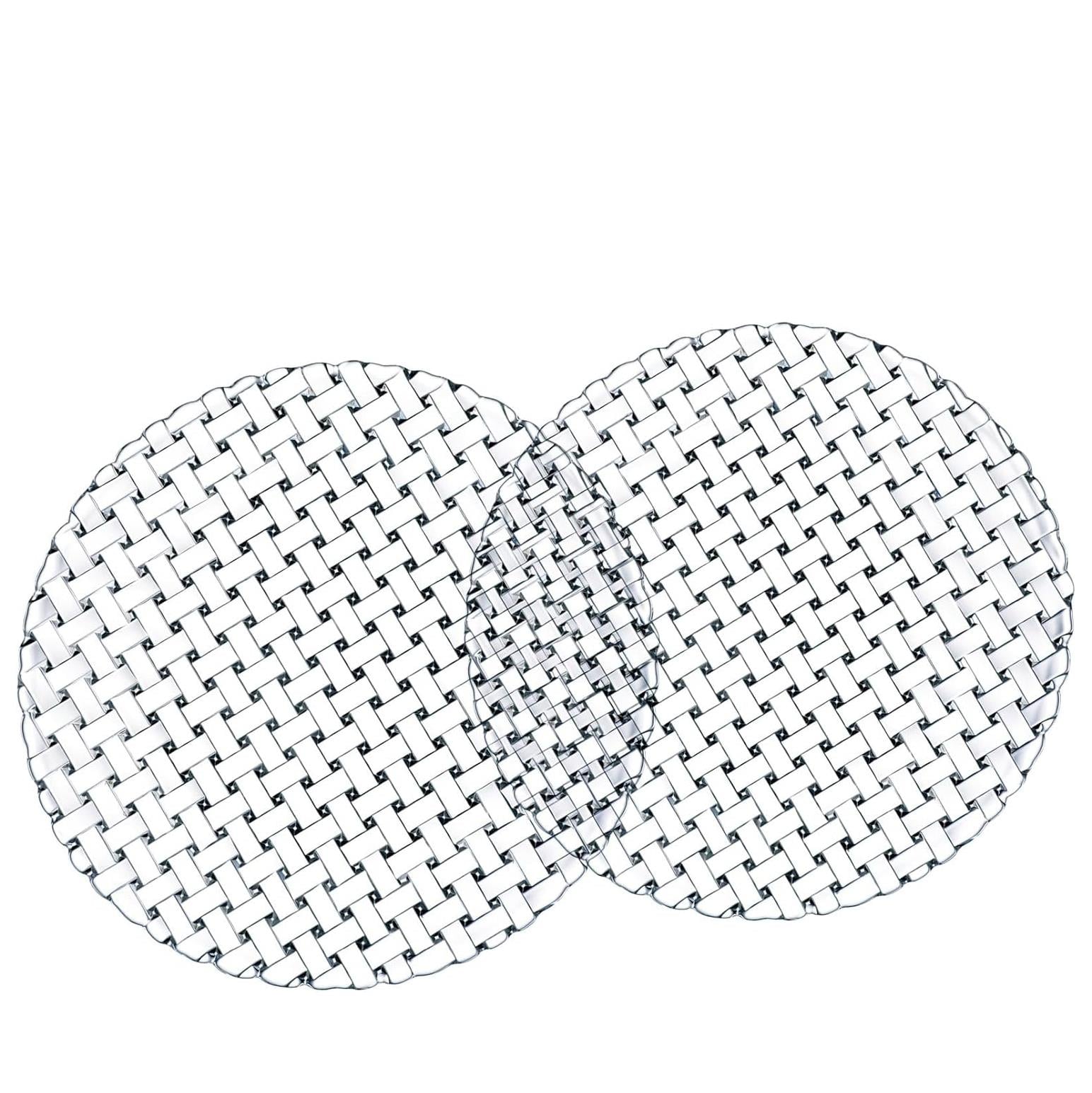 NACHTMANN Servis Tabağı 32cm 2li Set Bossa Nova Şeffaf