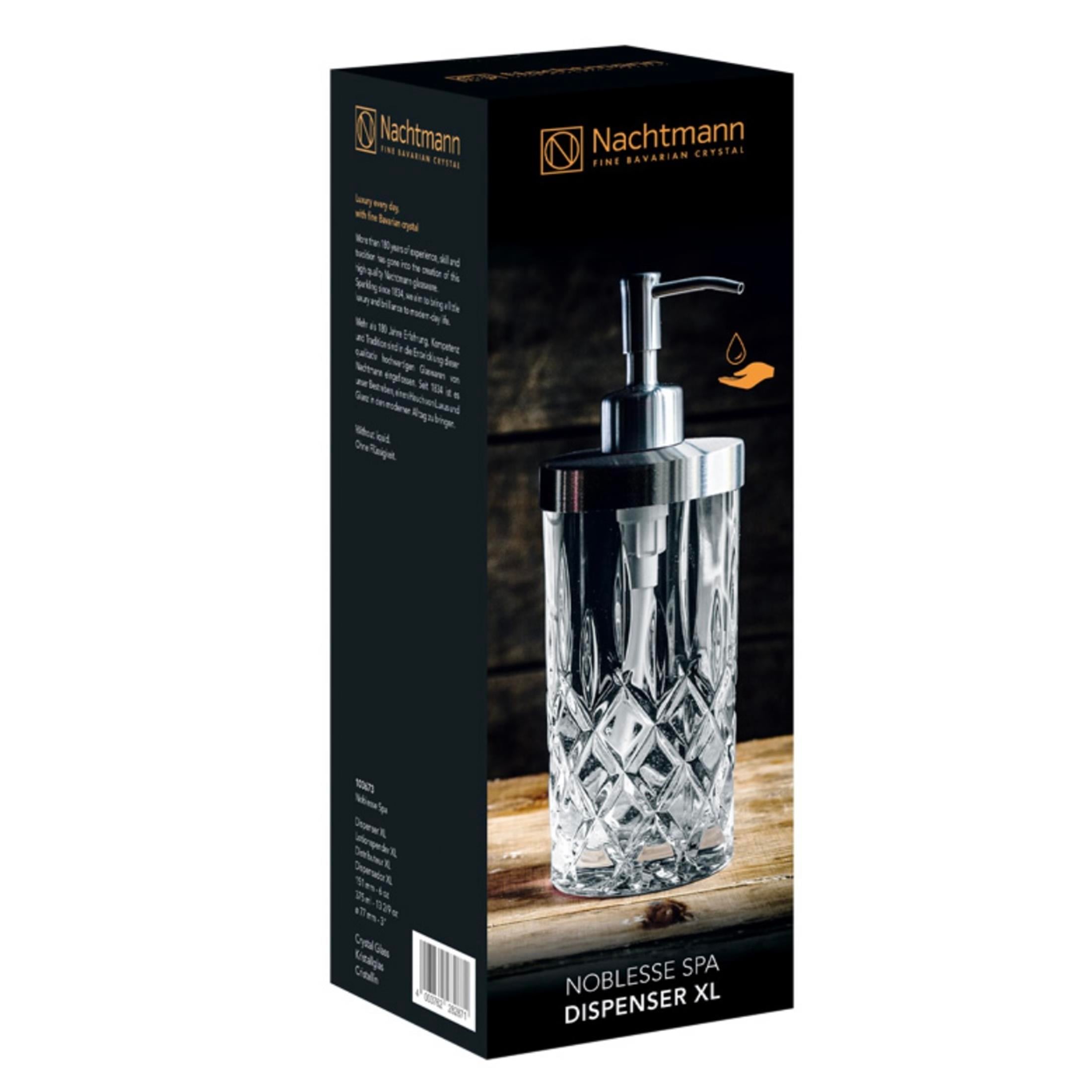NACHTMANN Sıvı Sabunluk XL Tekli Noblesse Şeffaf