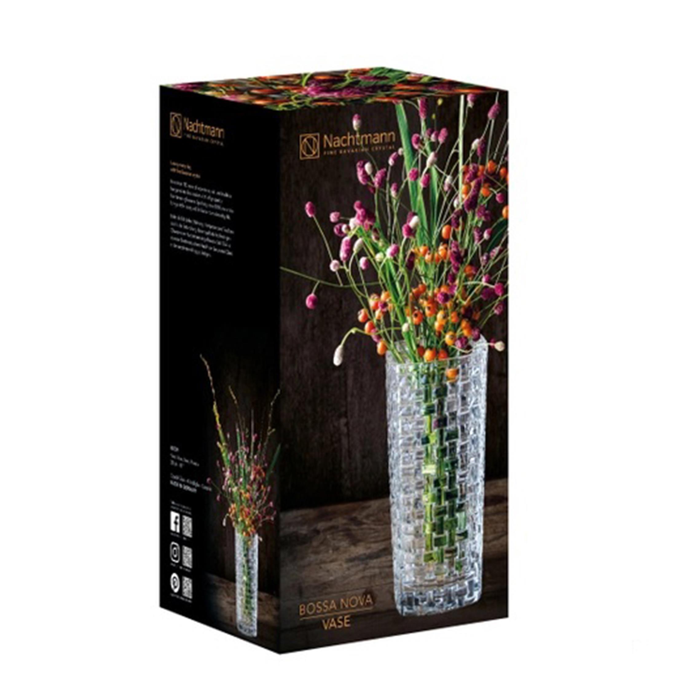 NACHTMANN Vase 28cm Bossa Nova Transparent