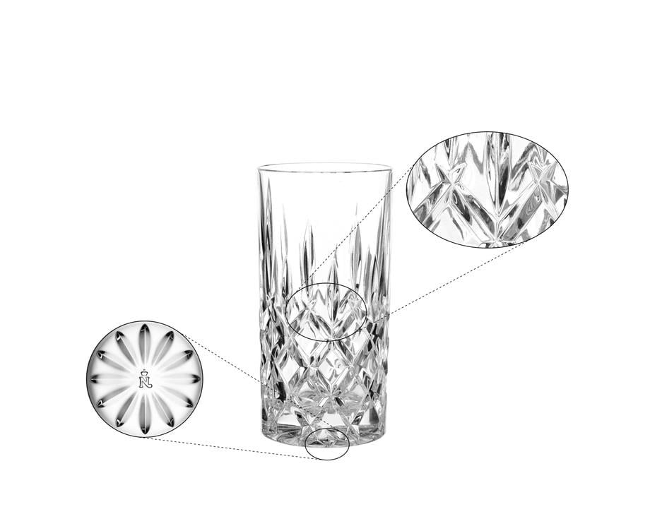 NACHTMANN Vazo 28cm Tekli Noblesse Şeffaf
