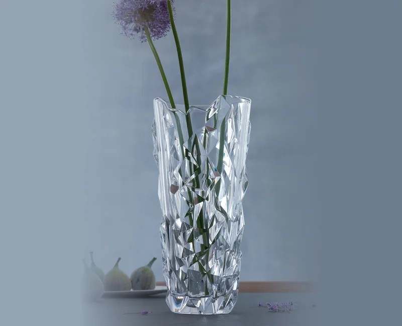 NACHTMANN Vazo 33cm Sculpture Şeffaf