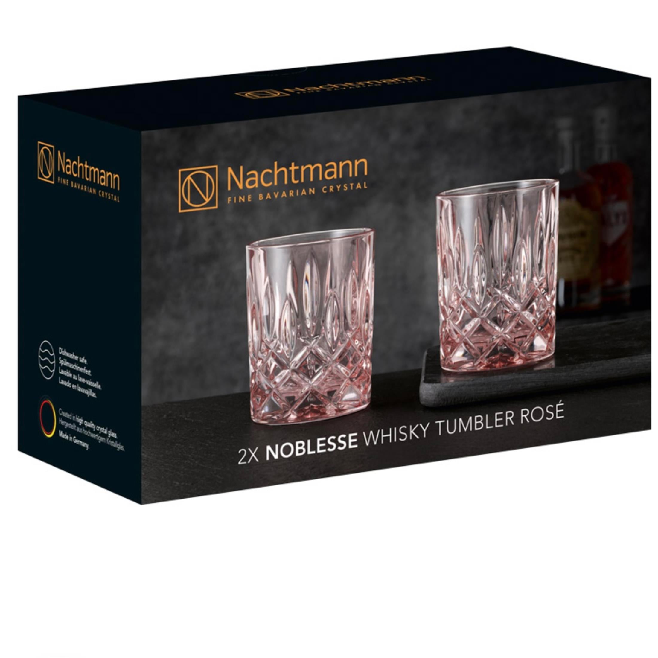 NACHTMANN Viski Bardağı 2li Set Noblesse Rose