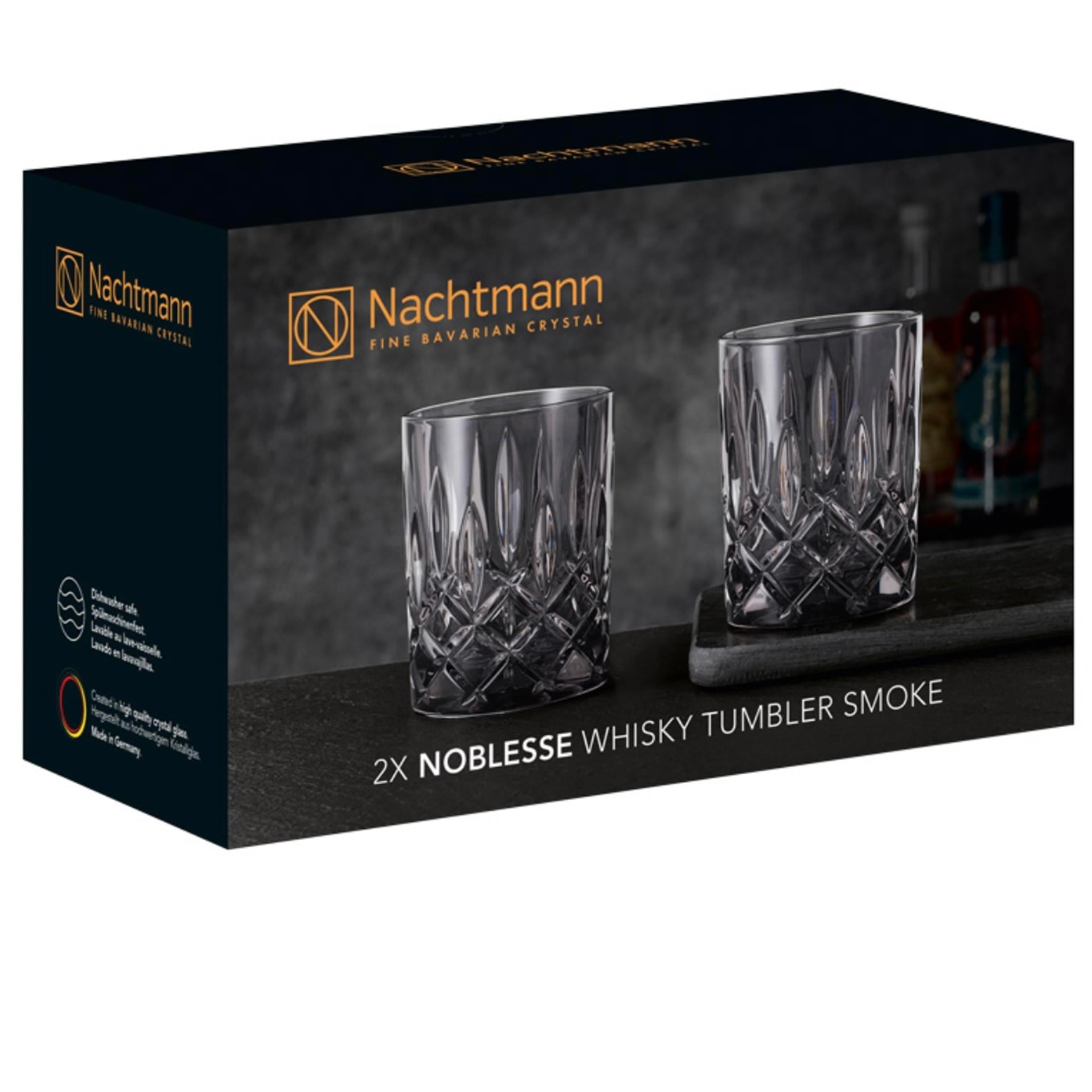 NACHTMANN Viski Bardağı  2li Set Noblesse Smoke