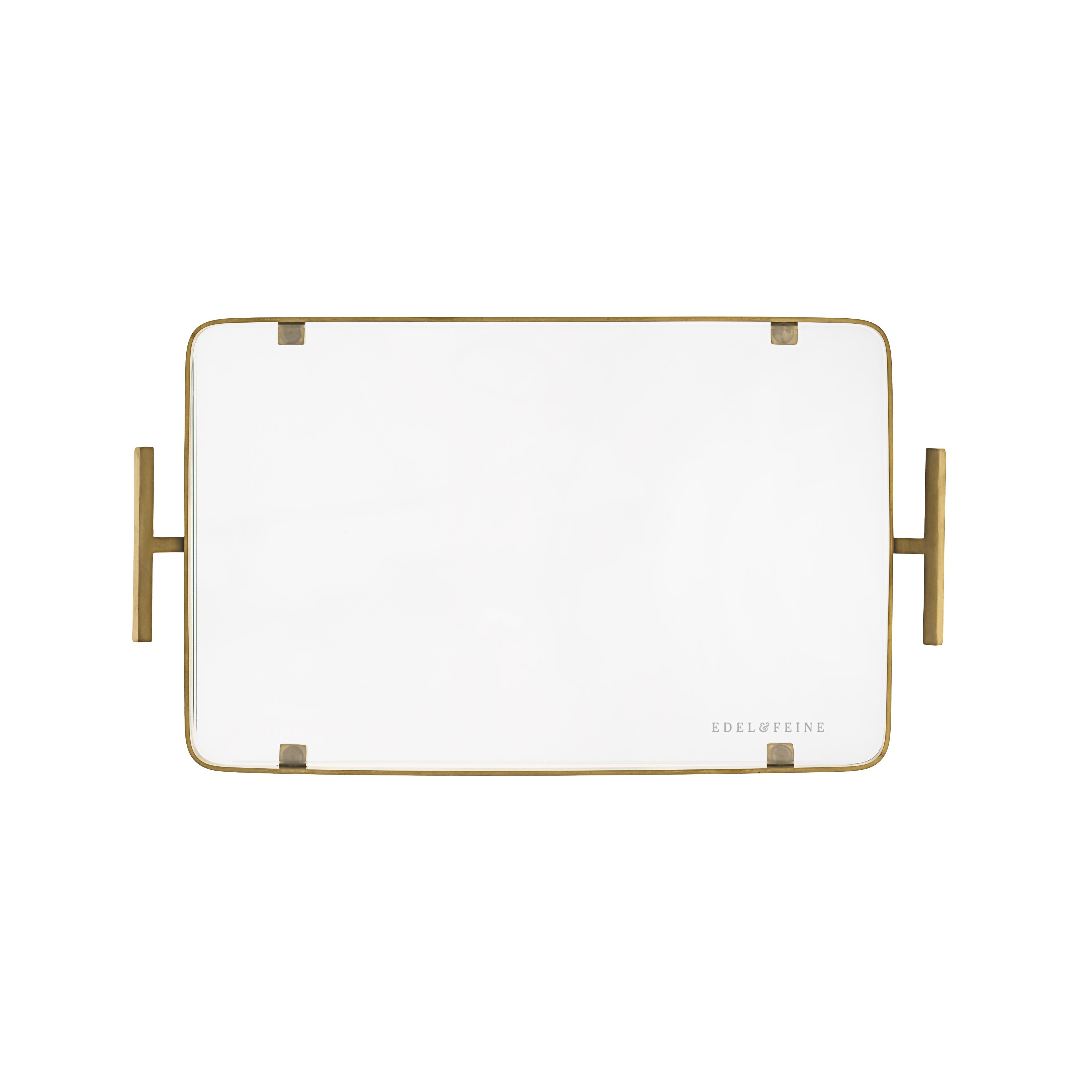 Rêve De Cristal 25 cm Gold Tepsi