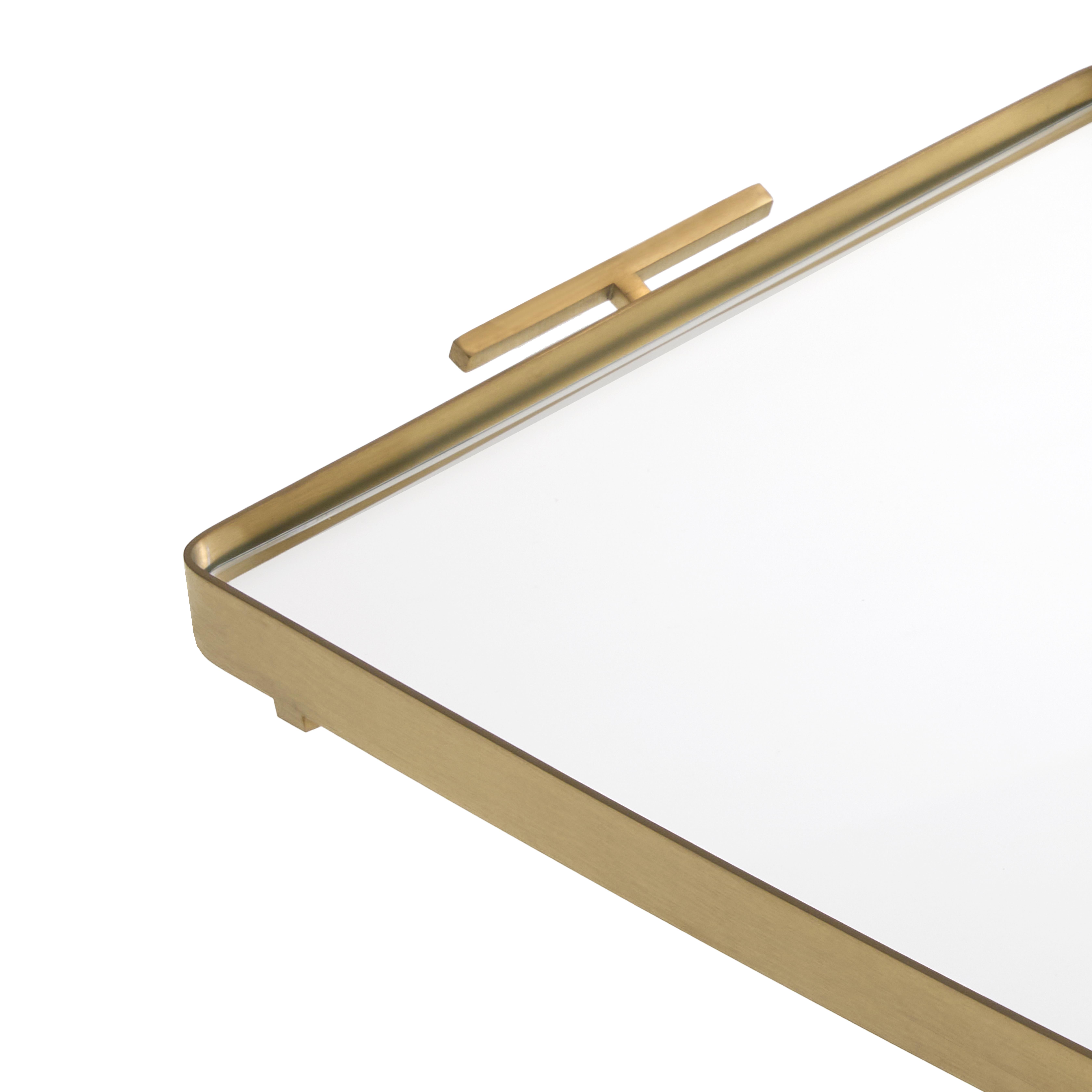 Rêve De Cristal 39 cm Gold Tepsi