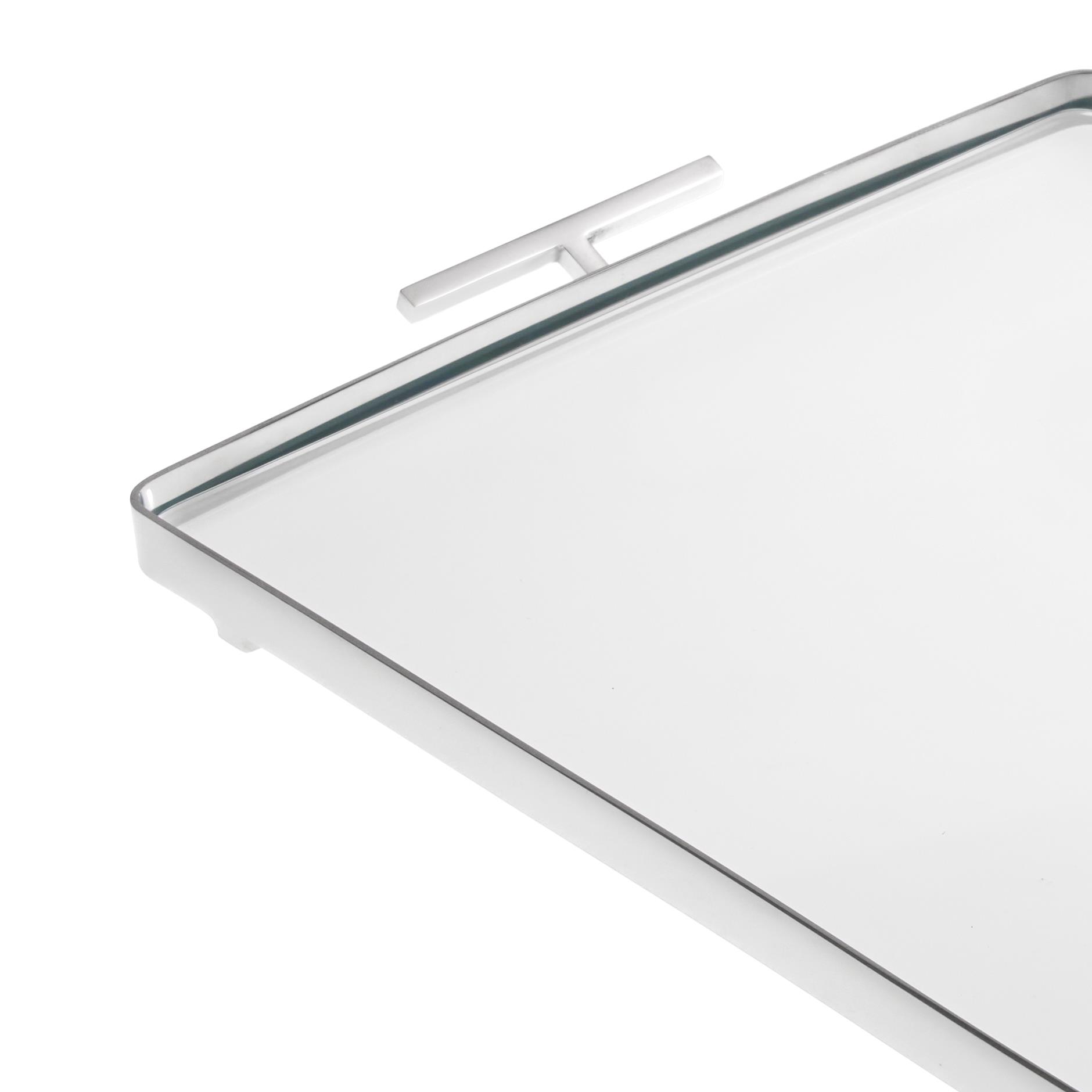 Rêve De Cristal 39cm Silver Tepsi