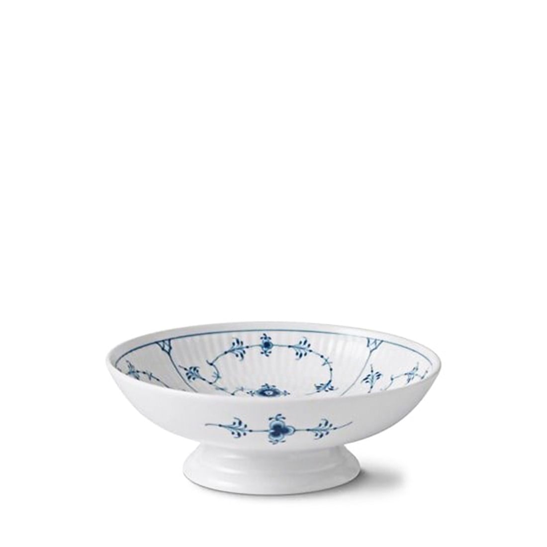 ROYAL COPENHAGEN Ayaklı Kase 420ml Blue Fluted Plain