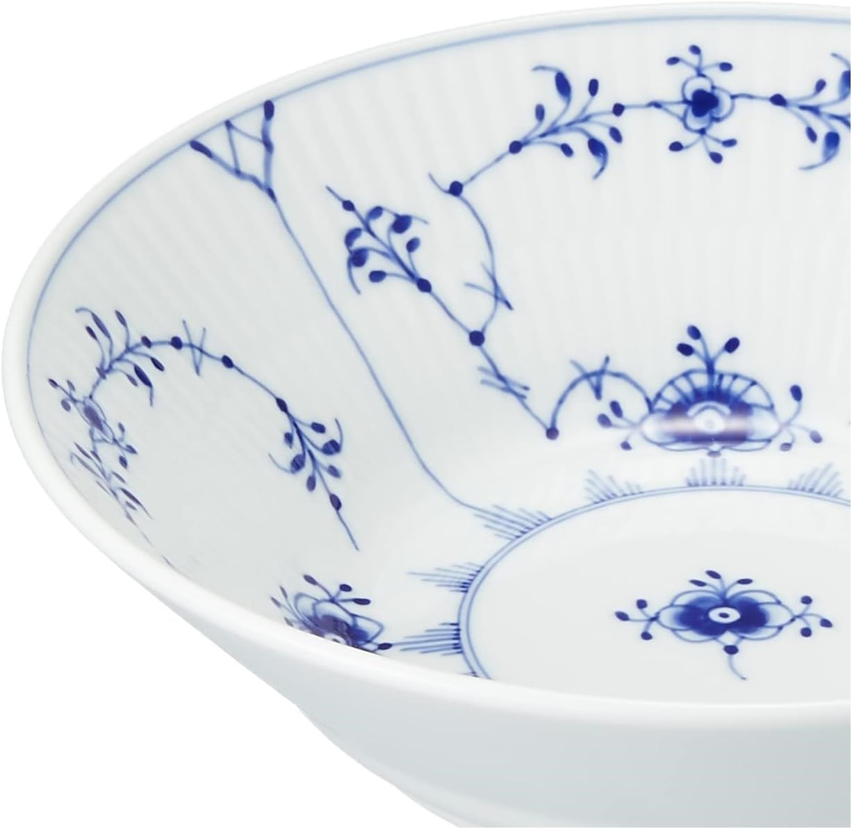 ROYAL COPENHAGEN Kase 350 ml Blue Fluted Plain