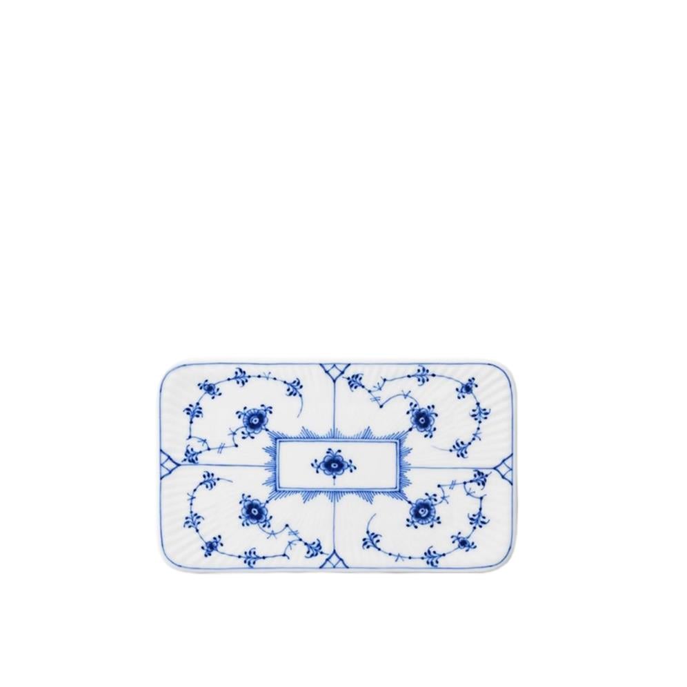 ROYAL COPENHAGEN Peynir Tabağı 15,5 cm Blue Fluted Plain
