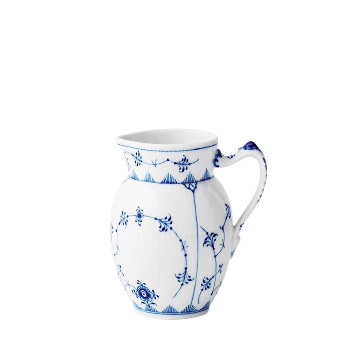 ROYAL COPENHAGEN Jug 380 ml Blue Fluted Plain