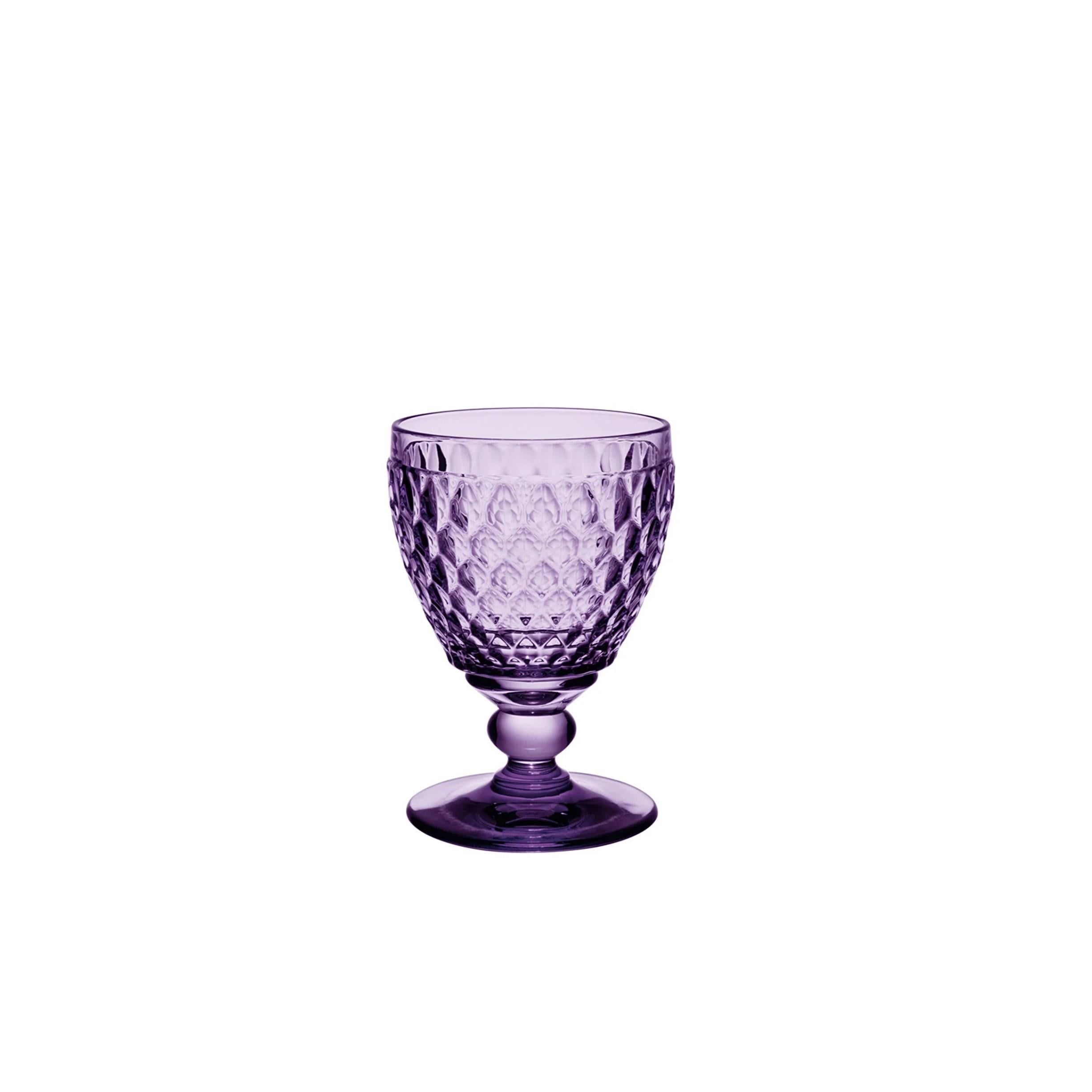 VILLEROY BOCH Beyaz Şarap Kadehi 120mm Mor BOSTON COLOURED