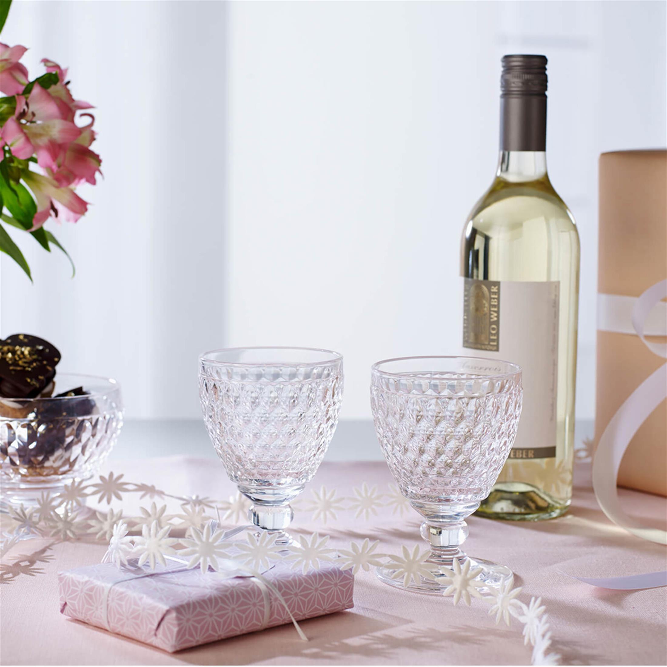 VILLEROY&BOCH White Wine Glass 120mm BOSTON COLOURED
