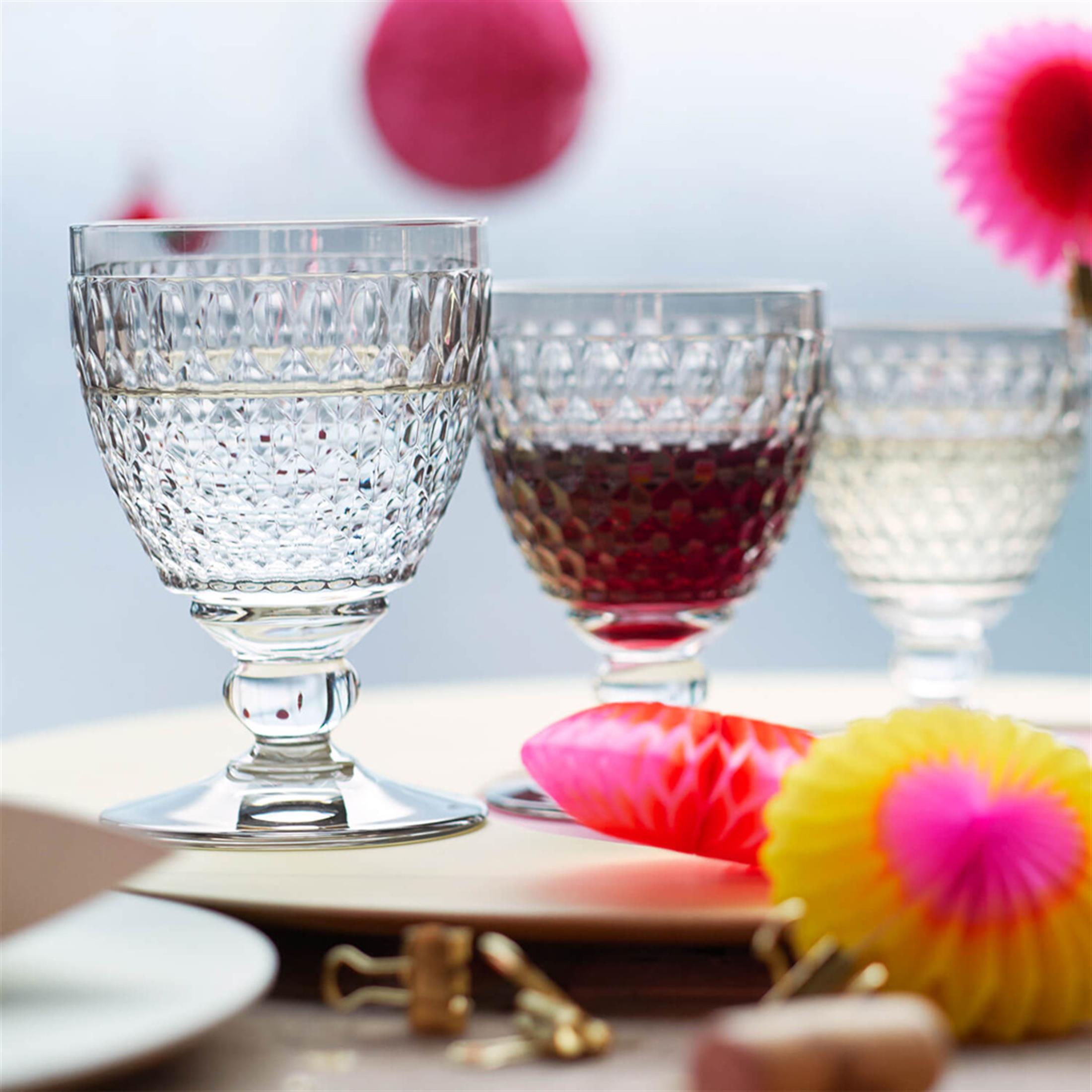 VILLEROY&BOCH White Wine Glass 120mm BOSTON COLOURED