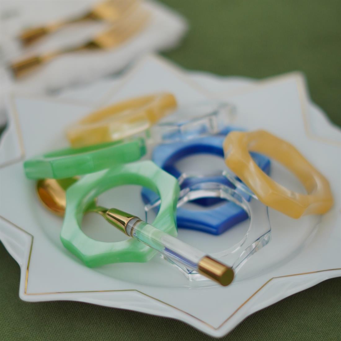 CAPDECO Napkin ring ACCESSORIES Cristal