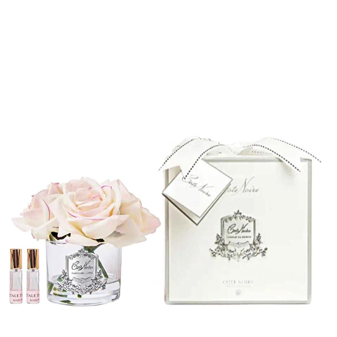 COTE NOIRE 5 Beyaz Güllü Pembe Çizgili Silver Koku