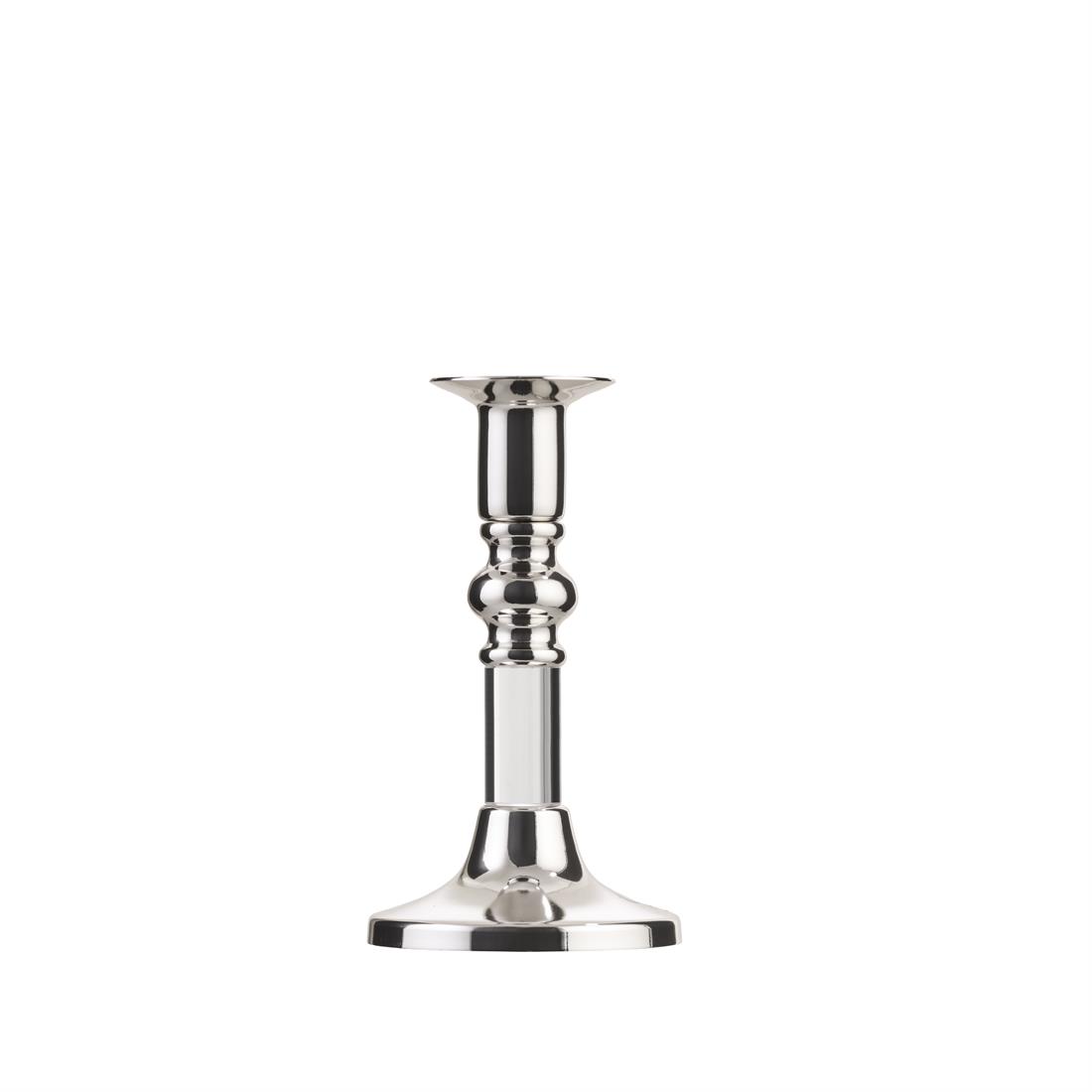 EDEL&FEINE Pirinç Şamdan 12,5cm Yuvarlak Silver
