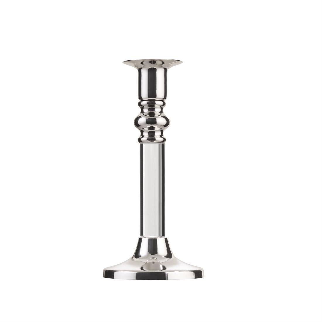 EDEL&FEINE Pirinç Şamdan 16,5cm Yuvarlak Silver