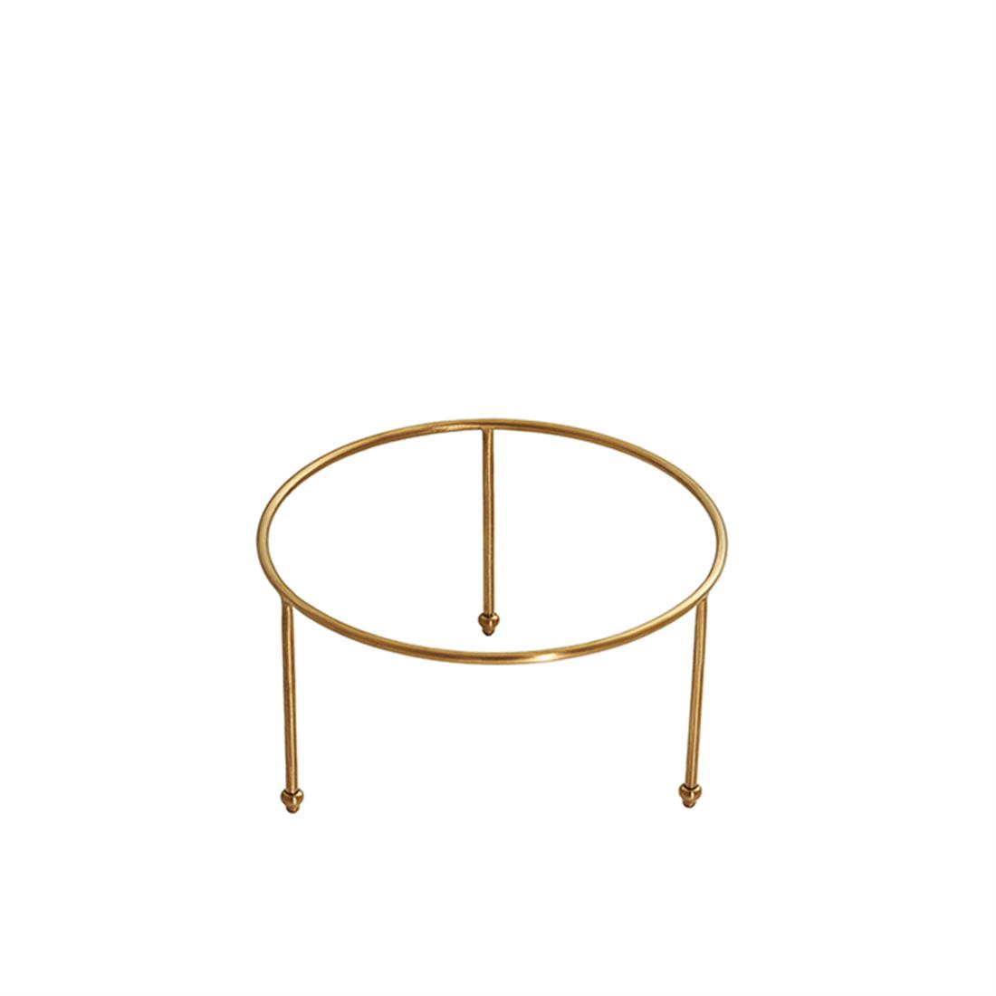 EDEL&FEINE Tabak Sunum Standları 10cm ve 7cm Gold Pirinç