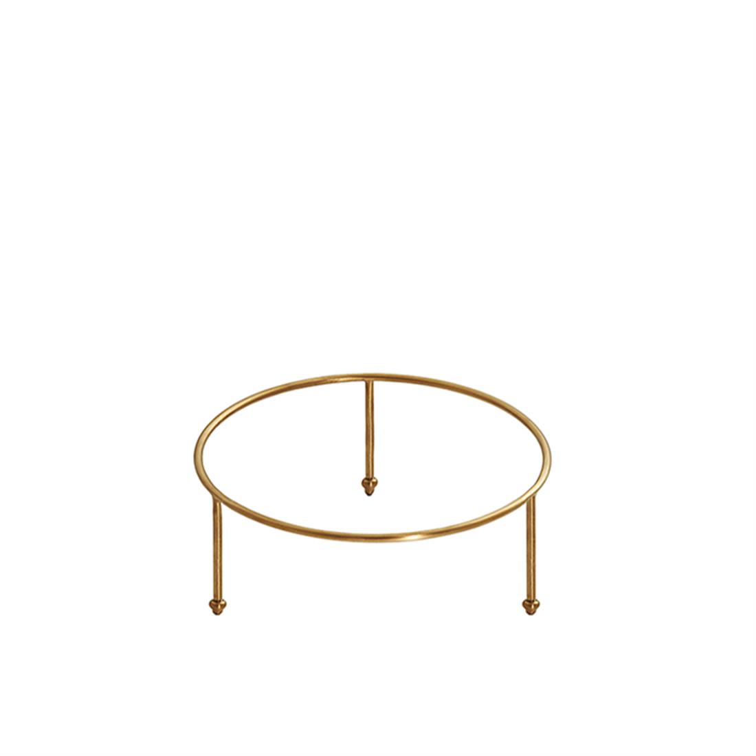 EDEL&FEINE Tabak Sunum Standları 10cm ve 7cm Gold Pirinç