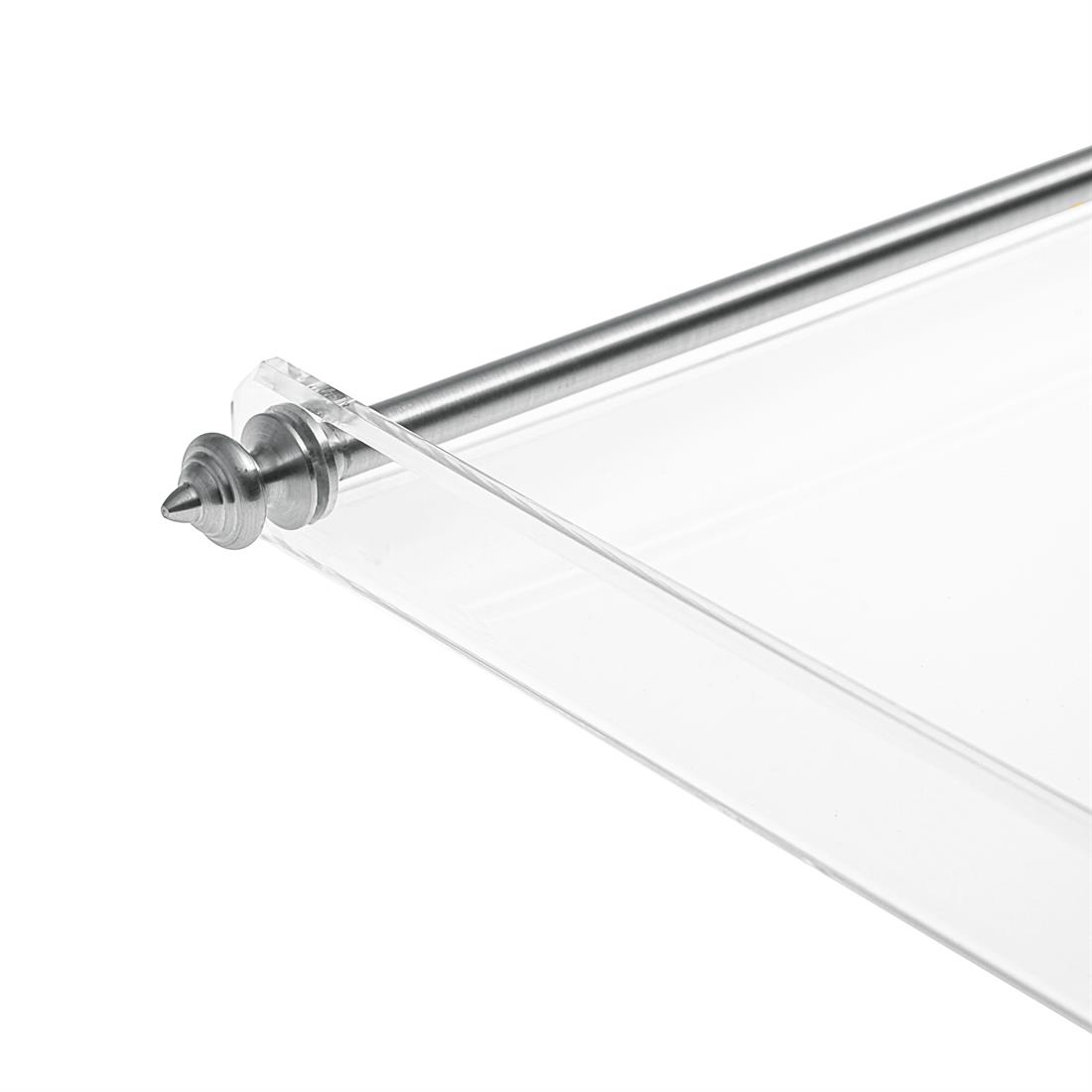 EDEL&FEINE Tepsi 26cm Yoğun Gümüş Kenarlıklı