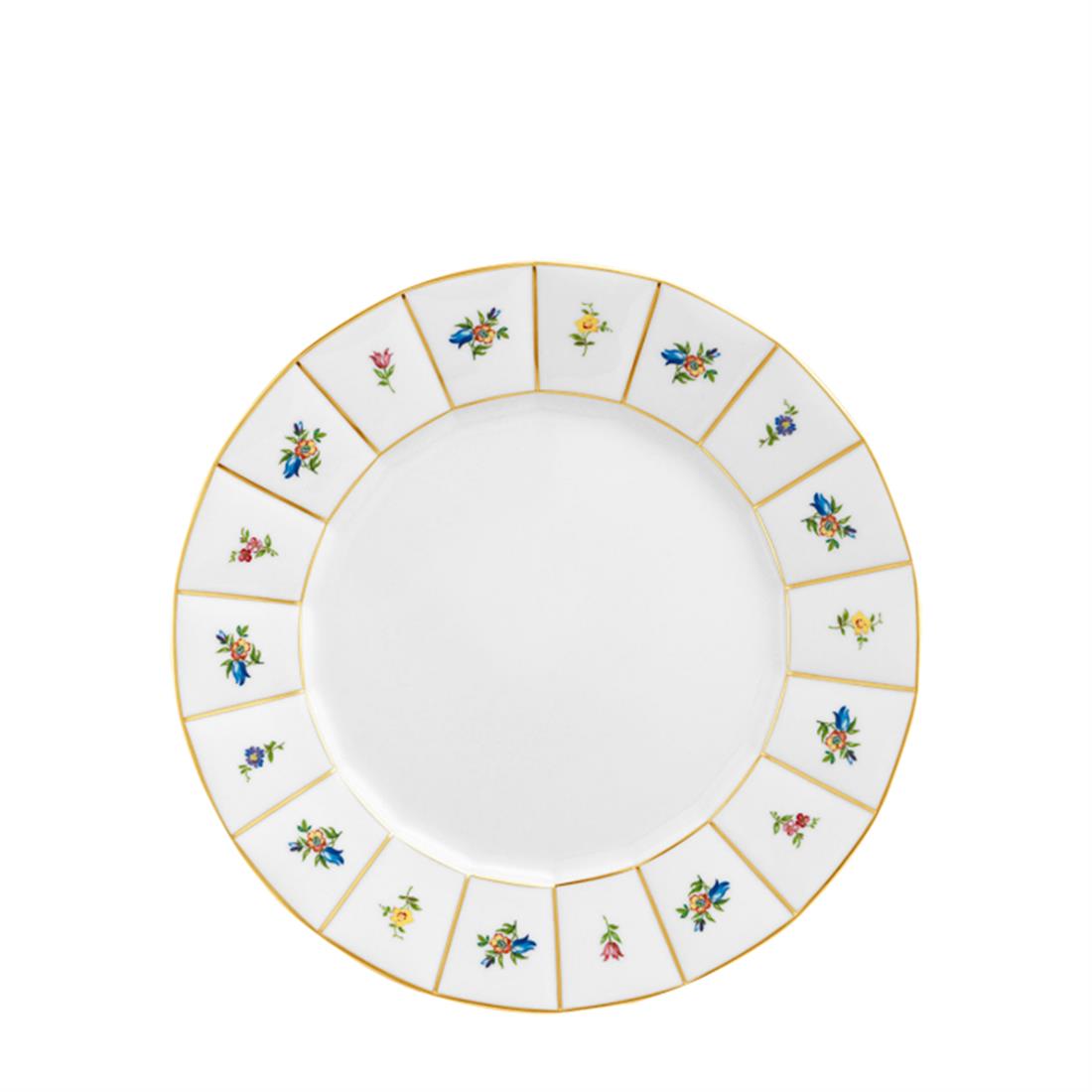 FURSTENBERG Ara Servis Tabağı 24,4cm GRECQUE MILLE FLEURS