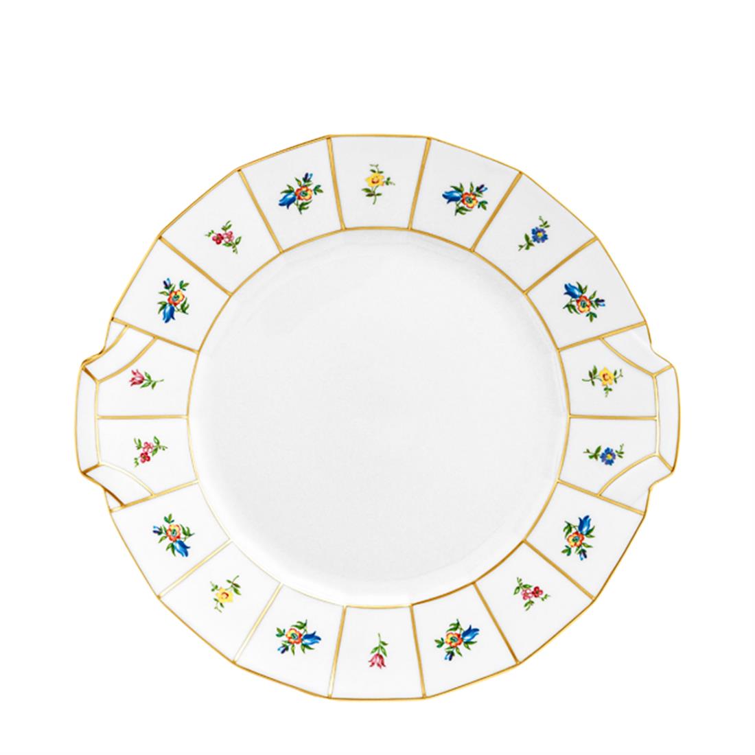 FURSTENBERG Kek Tabağı 27,7cm GRECQUE MILLE FLEURS
