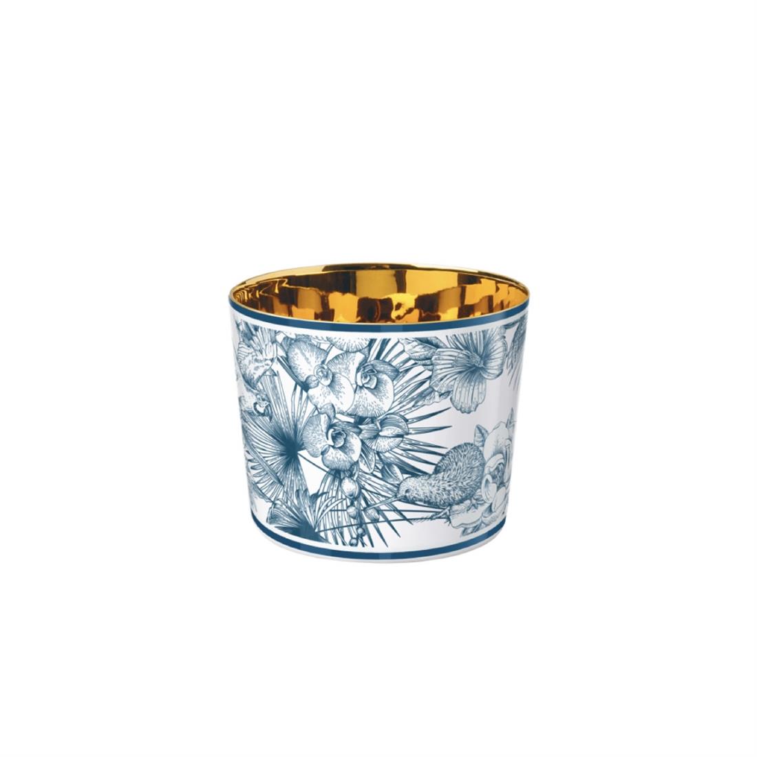 FURSTENBERG Kupa, Bardak 300 ml PARAİOSO BLUE-MONKEY TEMPTATION SIP OF GOLD