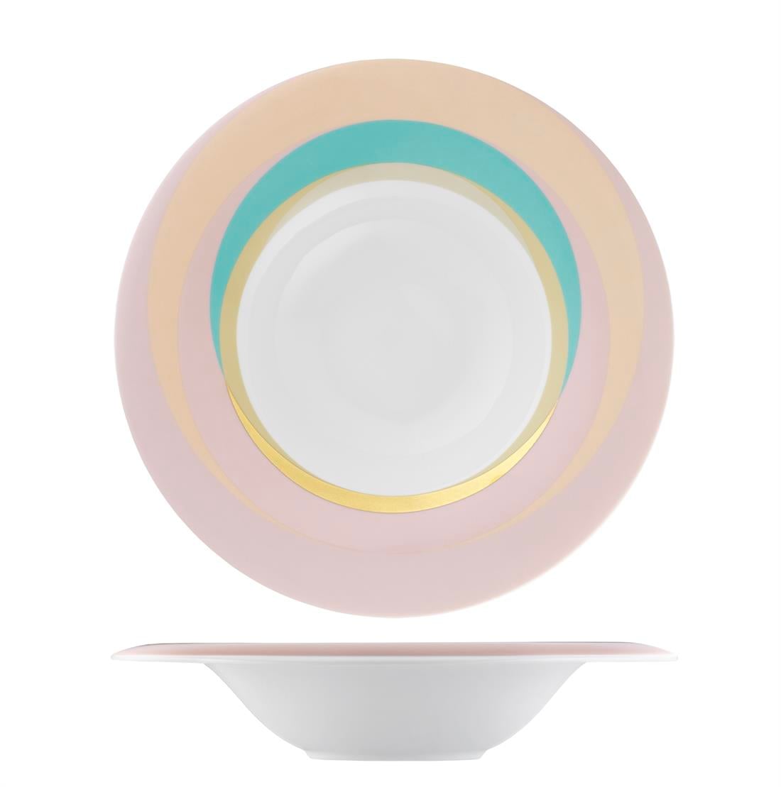 FURSTENBERG Serving Platter 25,8cm FLUEN SHIFTING COLORS
