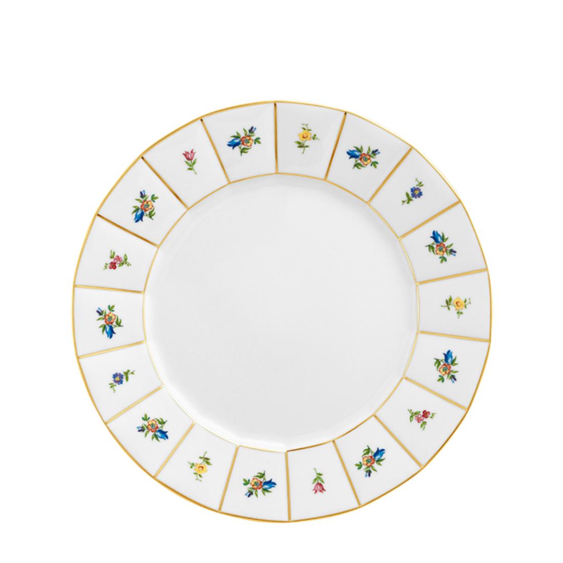 FURSTENBERG Servis Tabağı 27,2cm GRECQUE MILLE FLEURS