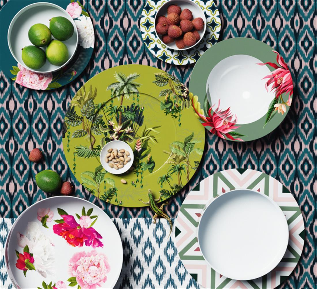 FURSTENBERG Service Plate 32 cm MY CHINA PARASIO