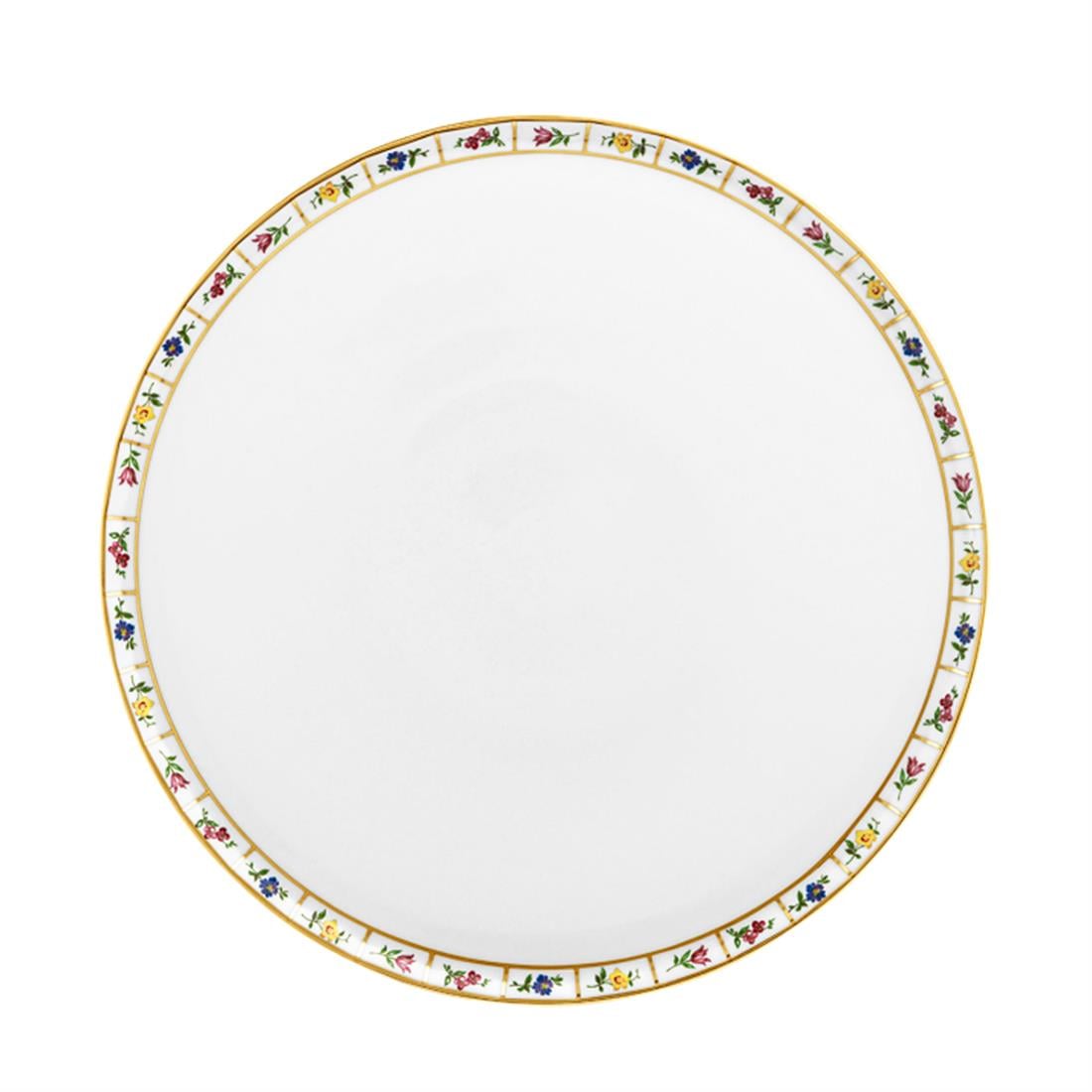 FURSTENBERG Yuvarlak Servis Tabağı 32,8cm GRECQUE MILLE FLEURS