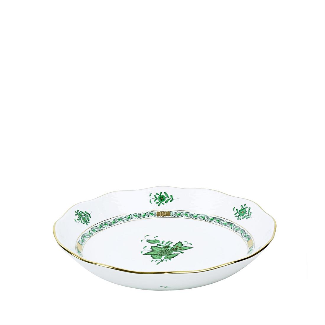 HEREND 24cm Salata Kasesi Apponyi Yeşil