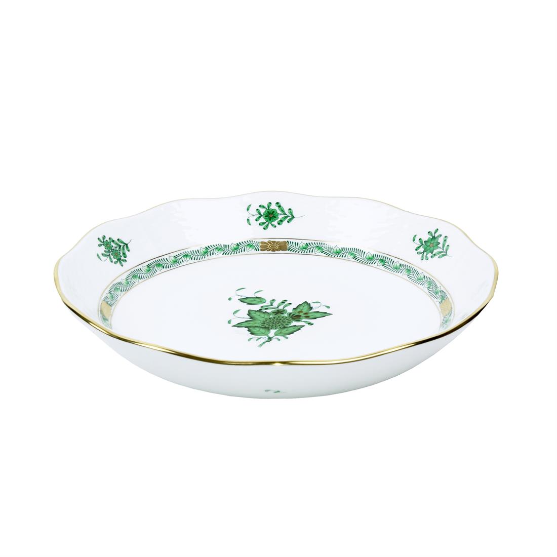 HEREND 25cm Salata Kasesi Apponyi Yeşil