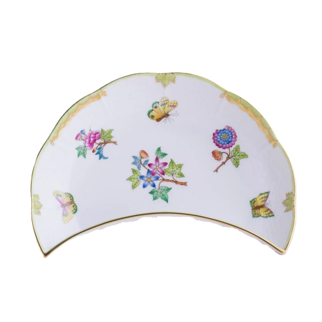 HEREND Ay Tabağı 20,5cm Queen Victoria Az Desenli