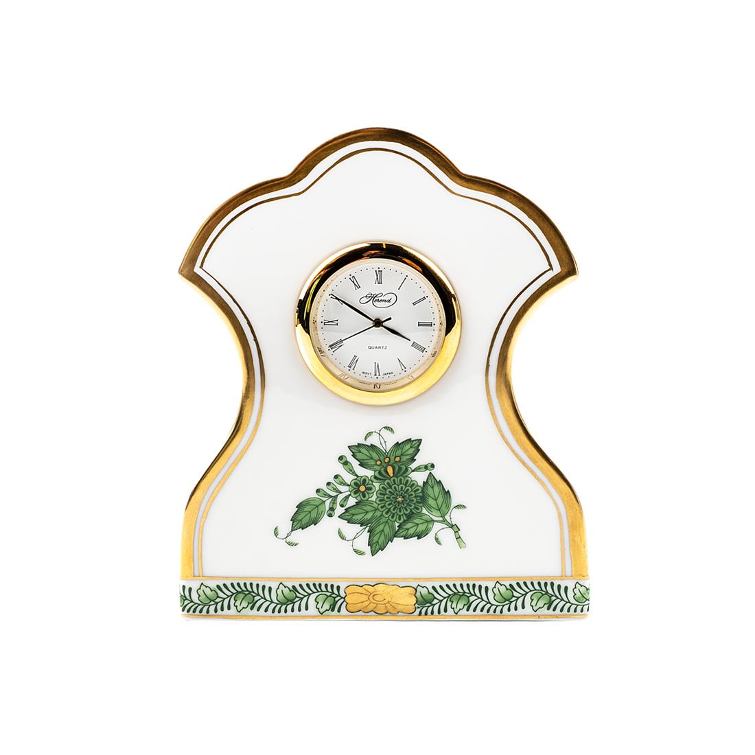 HEREND Ayaklı Saat 11cm Apponyi Yeşil