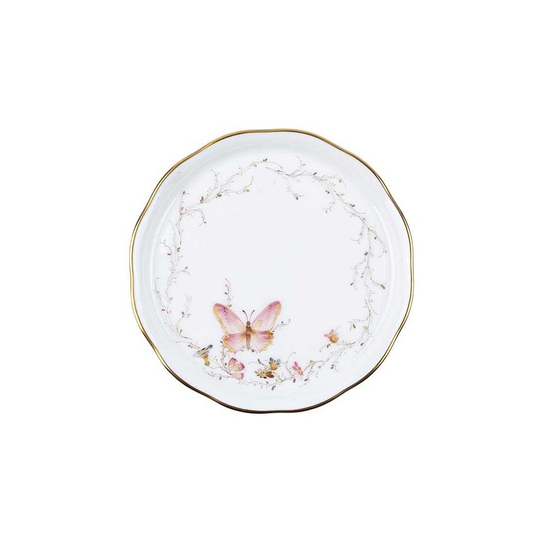 HEREND Bardak Altlığı 10cm  EDEN Fiyonklu Pembe