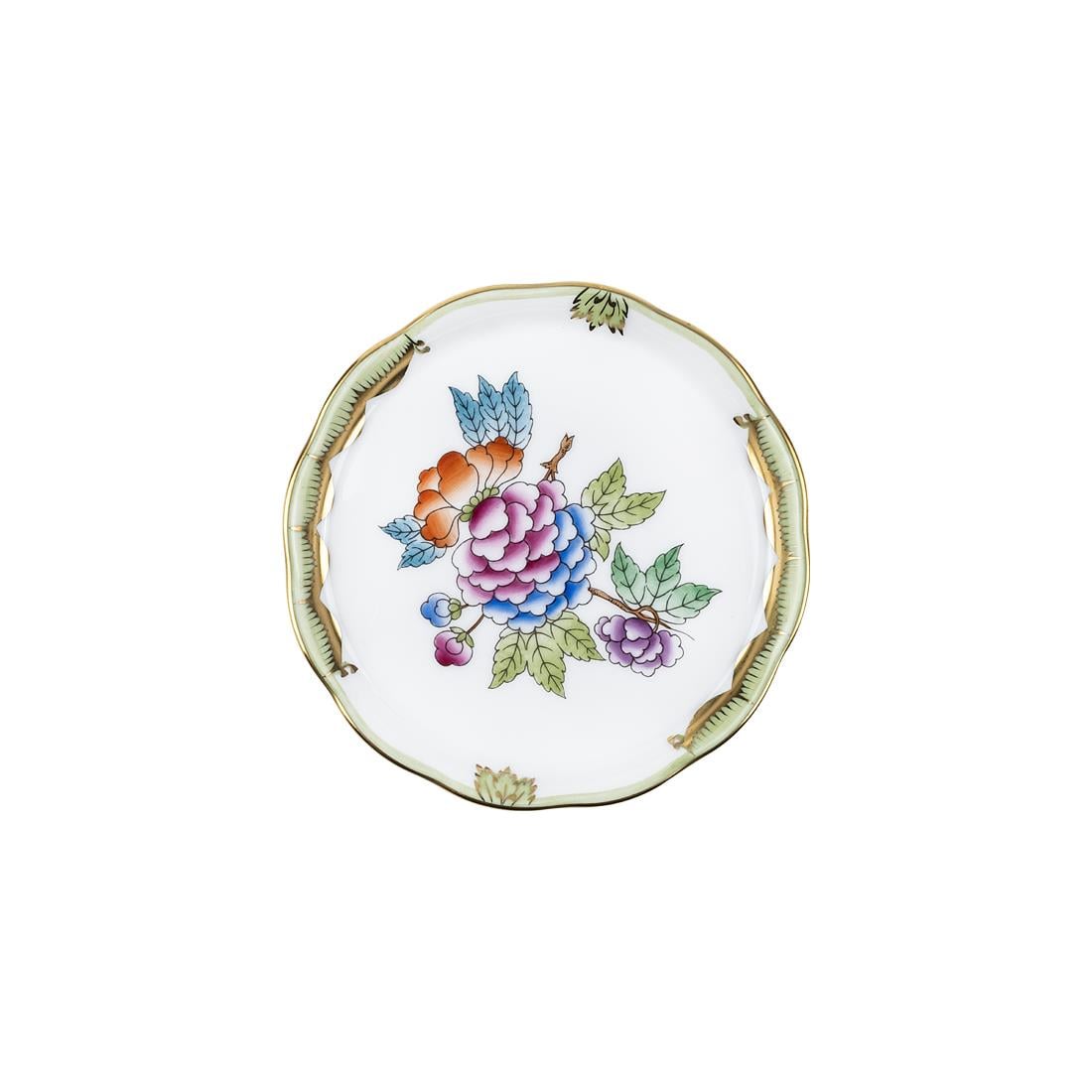 HEREND Bardak Altlığı 10cm Queen Victoria Az Desenli