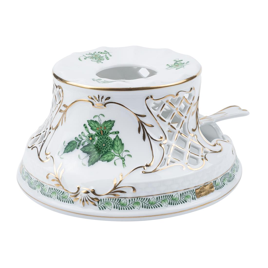 HEREND Çay Isıtıcısı Apponyi Yeşil
