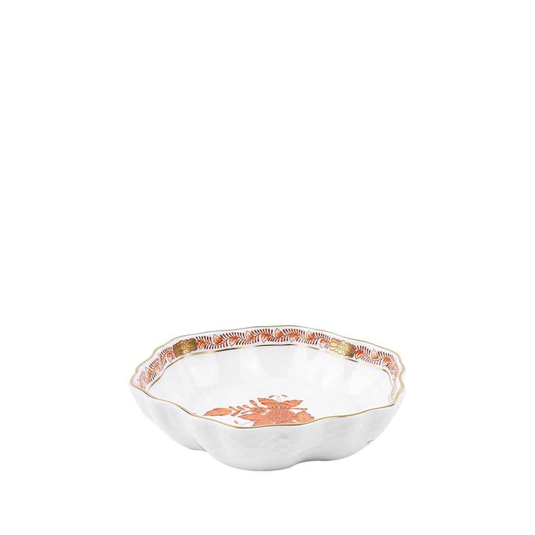 HEREND Çiçek Servislik Küçük 12,5cm Apponyi Turuncu