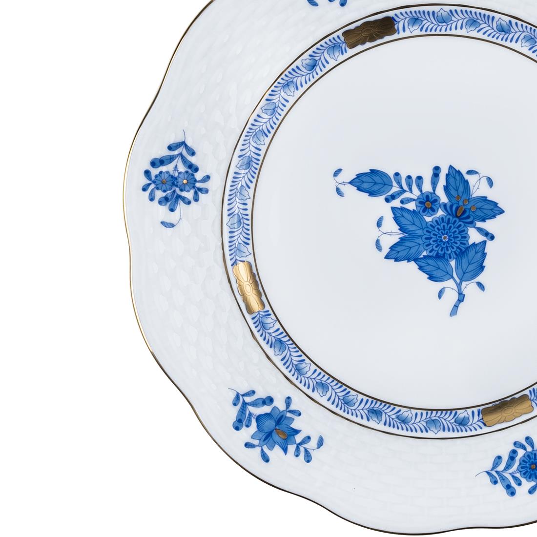 HEREND Pasta Tabağı 19cm Apponyi Mavi